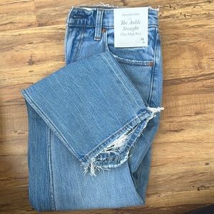Abercrombie ultra high rise - the ankle straight 2S
